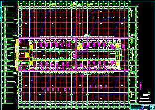 某生产厂房建筑施工图免费下载 工业 农业建筑